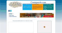 Desktop Screenshot of contaparole.com